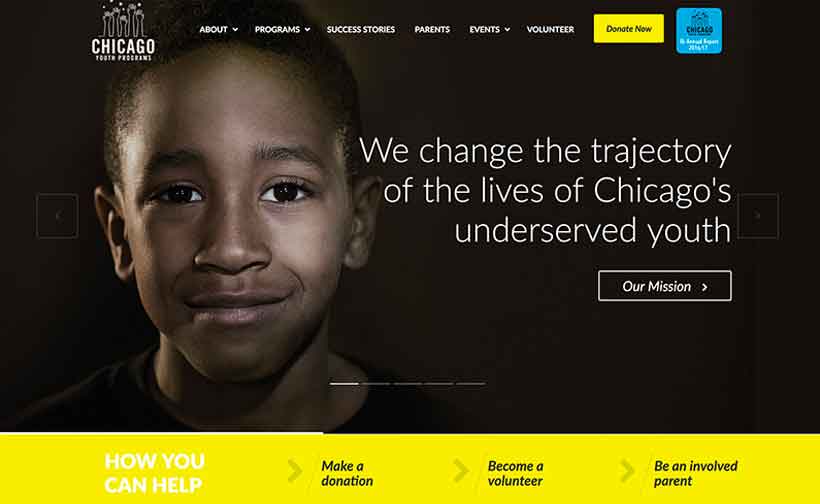 Chicago Youth Programs Home page