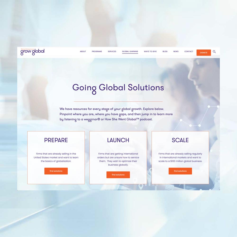 Project: wegg Going Global Solutions